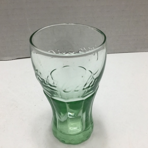 Libbey Miniature Green Coca-Cola Glass 1980s - Picture 2 of 6